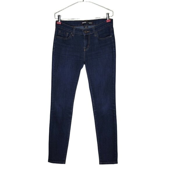 Urban Outfitters BDG Cigarette Jeans Size 28 28X29 Mid Rise Dark Wash - Picture 2 of 10